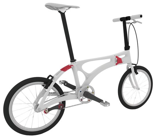 Beim Bionic-Bike wurden Strukturoptimierungsverfahren aus dem bionischen Leichtbau mit Additive Manufacturing in Aluminium kombiniert. Dadurch konnte eine Gewichtsreduktion des Rahmens von 5 auf 2,3 kg erreichet werden. Beim Bionic-Bike wurden Strukturoptimierungsverfahren aus dem bionischen Leichtbau mit Additive Manufacturing in Aluminium kombiniert. Dadurch konnte eine Gewichtsreduktion des Rahmens von 5 auf 2,3 kg erreichet werden.