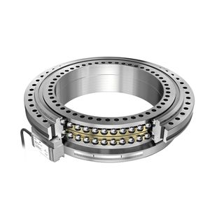 Mit ZKLDF-Lagern lassen sich die Drehzahlgrenzen von Rundtischen deutlich steigern. Ihre bevorzugten Einsatzbereiche sind Lagerungen mit hoher Einschaltdauer in Rundtischen mit Hauptspindelfunktion.(Bild:  Schaeffler)