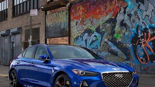 Der Genesis G70 soll gegen BMW 3er, Audi A4 und Mercedes C-Klasse bestehen. (Genesis)