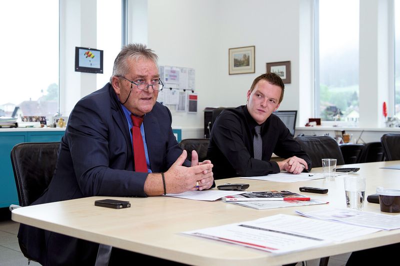 Rolf Muster: «Was mich besonders ärgert: Der Bund kümmert sich überhaupt nicht um unsere Industrie.» (Bild: Thomas Entzeroth)