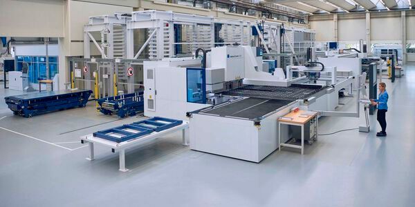 Trumpf eröffnet seine dritte Smart Factory, diesmal am Stammsitz in Ditzingen. (Bild:  Trumpf Group)