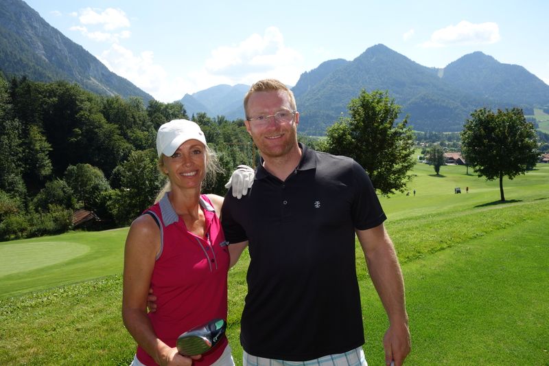 Sharon Heidorn, Acronis, und ehem. Bobfahrer Manuel Machata. (Bild: IT-BUSINESS)