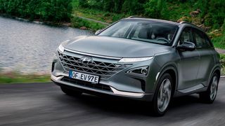  Hyundai hat mit dem Nexo sein zweites Brennstoffzellenfahrzeug auf den Markt gebracht. (Hyundai)