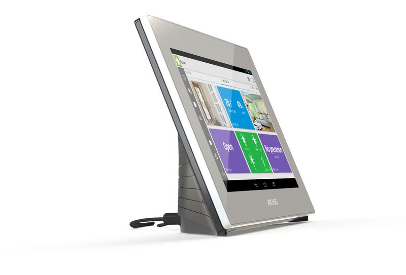 Das Smart Home Tablet soll außerdem Objekte steuern können, die auf einer Radiofrequenz von 433 Megahertz arbeiten. (Bild: Archos)