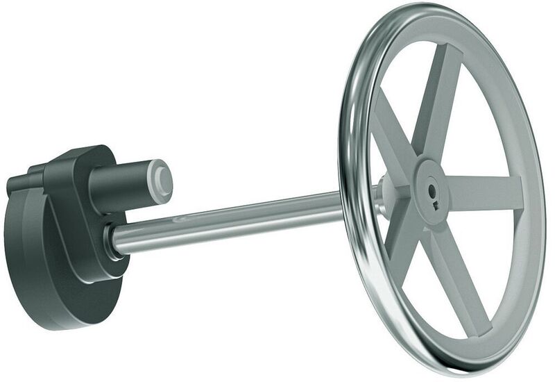 Gehäuse eines Stirnradgetriebes mit parallelen Achsen und zwei Antriebsritzeln und Vorgelege (Maul Konstruktionen)