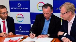 Covestro and L&T Technology Services sign a Master Service Agreement for Digital Transformation and Global Standardization Programs. (Business Wire)