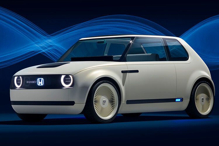 Ebenfalls 2019 will Honda einen Kleinwagen auf Basis der IAA-Studie „Urban EV Concept“ anbieten. (Honda)
