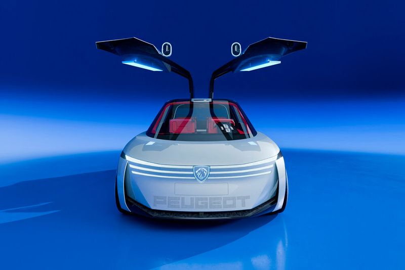 Das Drei-Krallen-Leuchtenthema bringt Peugeot in Horizontale. (Bild: Peugeot)