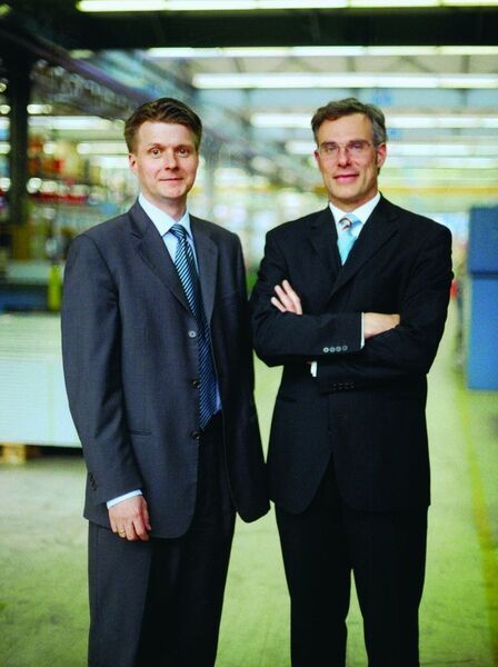 Die beiden Geschäftsführer von Sedotec. Dirk Seiler (l) und Alexander Döring führen nach einem Management-buy-in das Unternehmen als Inhaber mit langfristiger Strategie und Zielausrichtung. (Archiv: Vogel Business Media)