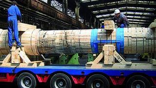 Nach dem HPE-Standard zertifizierte Unternehmen gewährleisten durch ihre geschulten Verpackungsleistungen die Werterhaltung von Produkten wie großen Maschinenteilen oder Industrieanlagen. Bild: HPE (Archiv: Vogel Business Media)