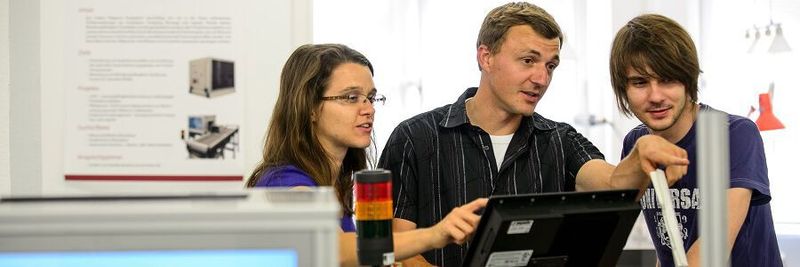 Das Zentrum Industrie des LSWI in Potsdam vereint Wissenschaft und Praxis.(Bild:  Karla Fritze / LSWI)