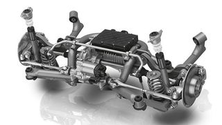 Der Zulieferer ZF hat ein modulares, elektrisches Antriebssystem entwickelt. Es soll im Jahr 2018 bei einem europäischen Automobilhersteller in Serie gehen. (ZF)