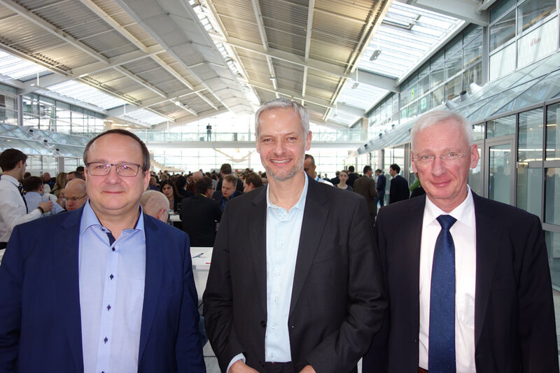 Das Management Team (v. l.) Ernesto Schmutter, Andreas Bichlmeir und Klaus Donath. (Bild: IT-BUSINESS)
