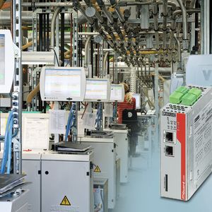 Das wie ein Antiviren-Sensor arbeitende CIM der neuen Security-Router erkennt ohne Nachladen von Viren-Pattern oder anderen Updates, ob ein aus einer Steuerung, Bedieneinheit und einem PC zusammengesetztes Windows-System von einer Schad-Software befallen worden ist.