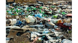 Plastic waste is an untapped resource that can be recycled and processed into new plastics and other commercial products. (Source: free licensed)