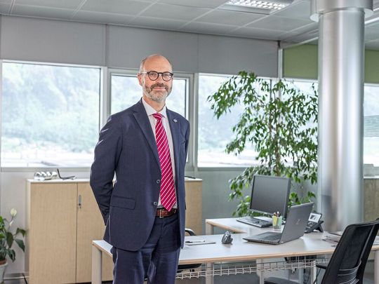 Maurizio Toselli, Vertriebsleiter der BLM Group, betone die Bedeutung vernetzter Gesamtsysteme, bei denen insbesondere Softwarelösungen eine zentrale Rolle für effiziente und transparente Produktionsprozesse spielten(Bild:  BLM)