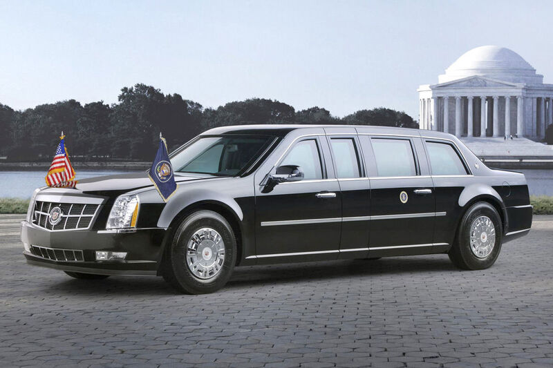 Trumps Amtsvorgänger Barack Obama setzte seit Anfang 2009 auf eine schwer gepanzerte Limousine, ... (Pressinform)
