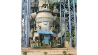 Loesche-Mühle Typ LM 60.4 in Guangzhou/VR China (Bild: Loesche)