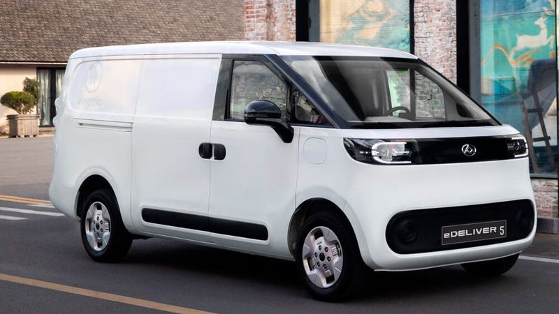 Der neue Maxus E-Deliver 5 ist in Deutschland zu Nettopreisen ab 39.000 Euro bestellbar.(Bild:  Maxus)