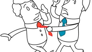 Die zunehmende Gewalt am Arbeitsplatz sind für Unternehmen ein Problem. (© Rudie - Fotolia)