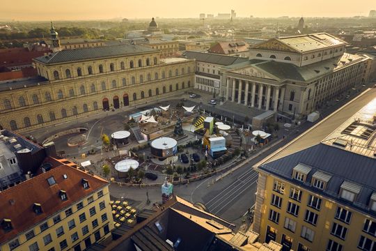 Für Aribos geht es mit dem Haupsitz nach München. (Bild:  IAA Mobility)