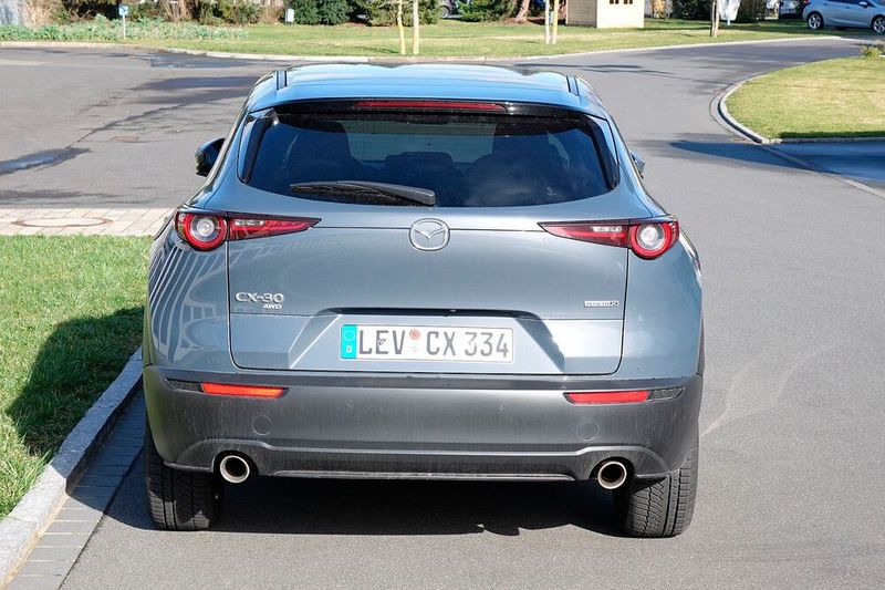 Zur Wahrheit über das Design gehört aber auch, dass die Fensterflächen extrem klein sind. Besonders deutlich wird das am Heck. (Bild: Rosenow/»kfz-betrieb«)