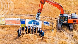 Im Chemiepark Knapsack entsteht eine neue Recycling-Anlage. (Chemiepark Knapsack/ Palurec)