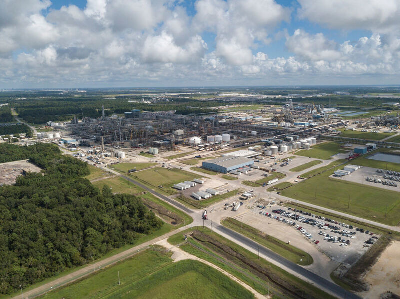 View on Covestro production site in Baytown, USA (Covestro)