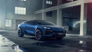 Der elektrische Viersitzer Lamborghini Lanzador soll 2028 auf den Markt kommen. (Bild: Lamborghini)