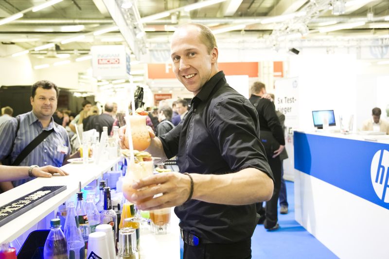 Auch für das leibliche Wohl der Besucher war bestens gesorgt. (Ingram Micro)