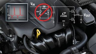 Ein Blick unter die Motorhaube eines Pkw: Wegen der hohen Störpegel im Bordnetz ist die Erzeugung stabiler Kleinspannungen eine Herausforderung. (Bild: Linear Technology)