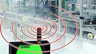 Nach Startschwierigkeiten halten Funktechniken mittlerweile auch in der industriellen Kommunikation Einzug. Bild: Phoenix Contact (Archiv: Vogel Business Media)