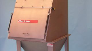 Sackentleerstation und Schütte  (Bild: Gericke)