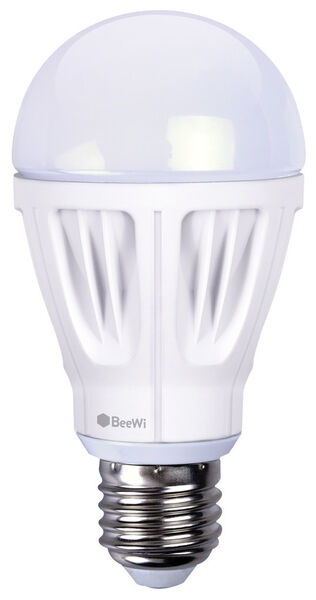 Die „schlaue“ LED-Lampe passt in jede E27-Fassung. (Beewi)