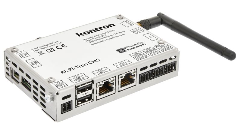 Der Industrie-PC AL Pi-Tron CM5 besitzt einen integrierten FRAM-Speicher.(Bild:  Kontron)