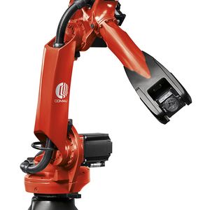 Der kompakte Roboter Racer hat eine Traglast von 7 kg.