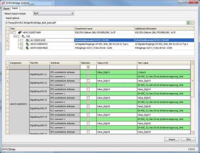 E³.PLC Bridge bietet eine benutzerfreundliche, bidirektionale Schnittstelle für den automatischen Austausch von SPS-Daten. (Bild: Zuken)