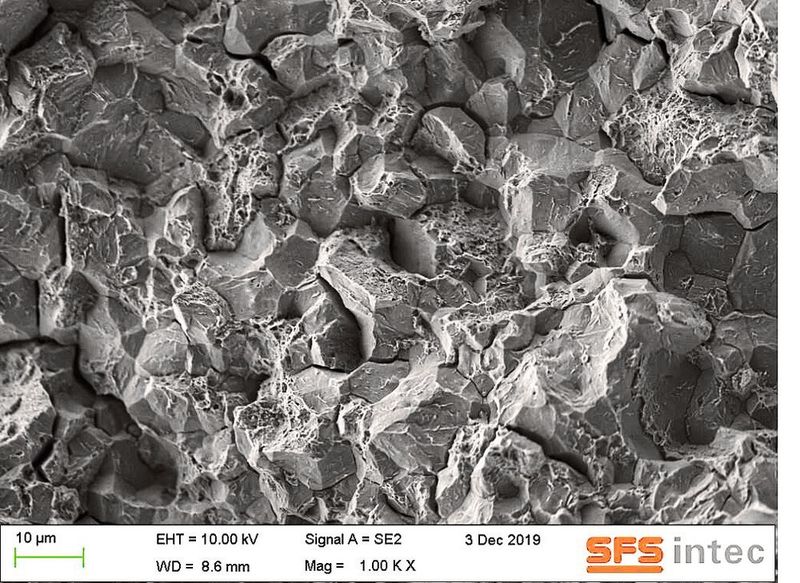 Illustration f: rupture de fragilité dominante. (Source : SFS services AG)