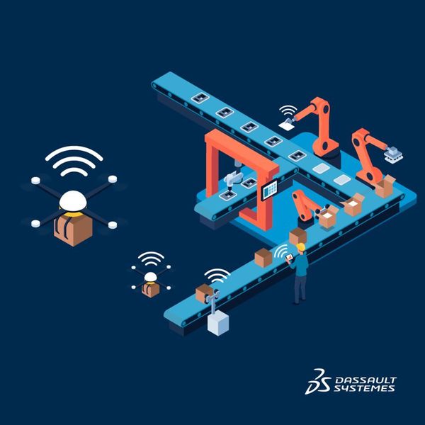 IIoT und Fertigungsanalytik (Dassault Systèmes)