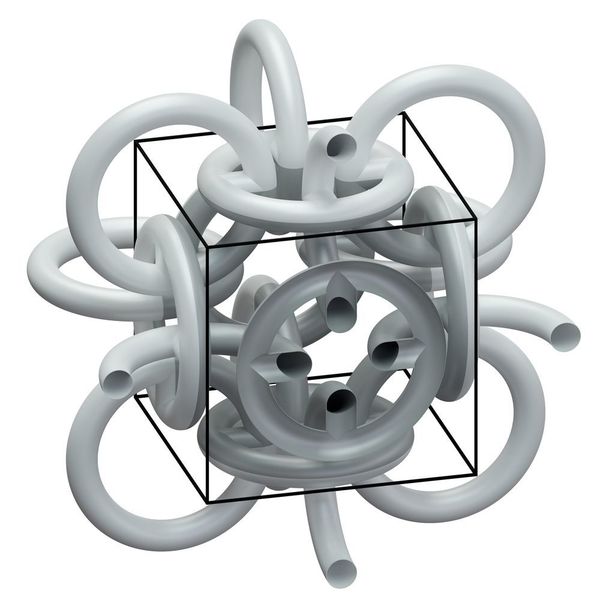 Das Ergebnis des Experiments: Die Forscher können nun Metamaterialien herstellen, deren Koeffizient positiv ist, selbst wenn deren Komponenten einen negativen Koeffizienten haben. (KIT)