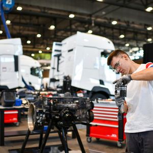 Romain Le Roux holte für die Gastgeber den dritten Platz.(Bild:  Echelard - Worldskills International)