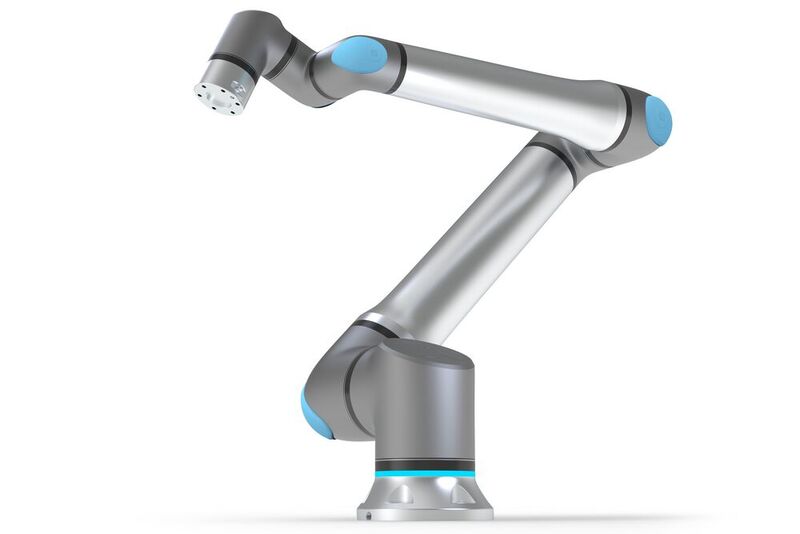 Mit seinem neuen Gelenkdesign erreicht der UR20 von Universal Robots kürzere Taktzeiten und handhabt Lasten bis zu 20 kg Gewicht. 