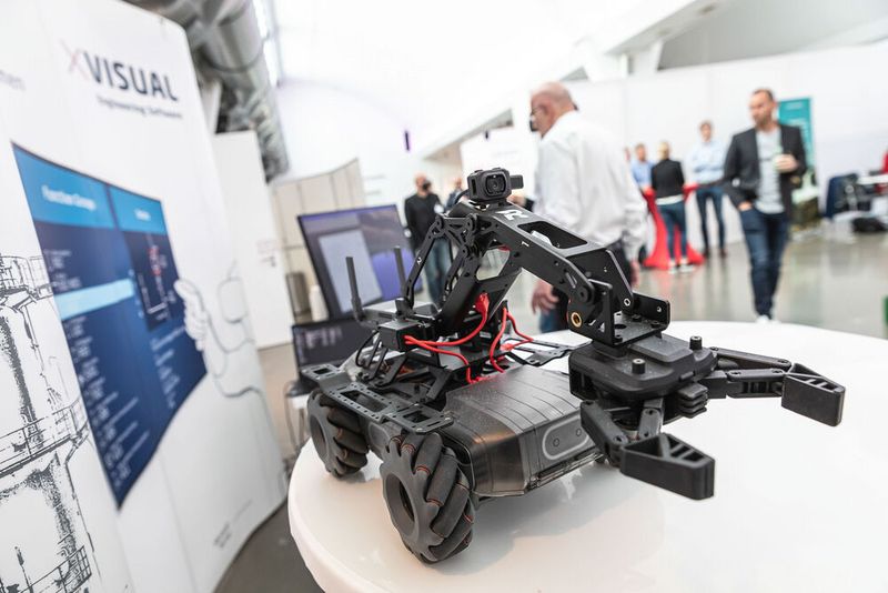 Hingucker am Stand von X-Visual (Bild: Bausewein / PROCESS)