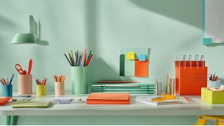 WEDO-Produkte aus den Bereichen Office, Schule und Kreativarbeit ergänzen seit Mai das Sortiment von api. (Bild: Midjourney / KI-generiert)