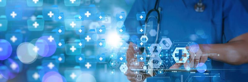 Zur industriellen Gesundheitswirtschaft gehören neben herkömmlichen Medizinprodukten und Arzneimitteln auch digitale Dienstleistungen rund um die Gesundheitsversorgung, Prävention und Wellness sowie Geräte und Anwendungen der digitalen Gesundheit