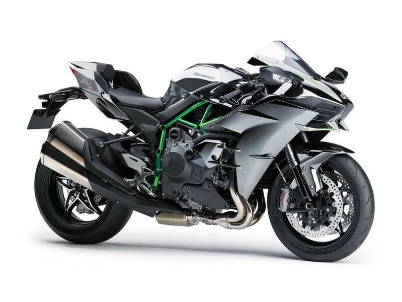 Zu den neuesten Entwicklungen von Kawasaki gehören die Ninja H2R als reines Renn-Motorrad und die Ninja H2 als alltagstaugliche Version.  (Kawasaki / Siemens)