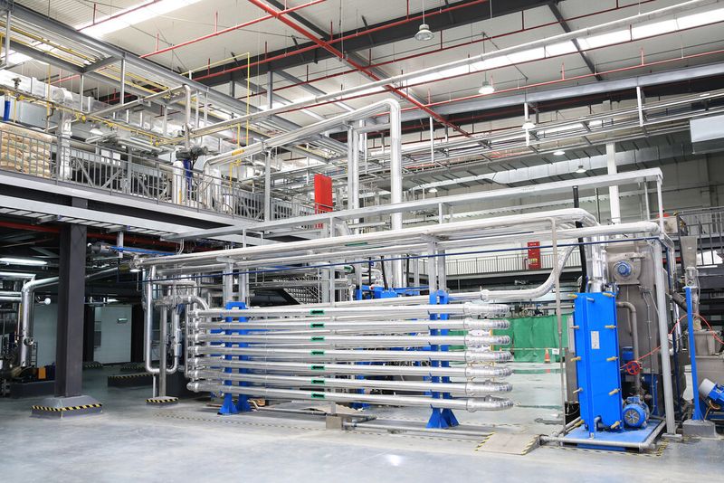 Aus der Produktion in der neuen Klebstofffabrik von Henkel. (Bild: Henkel)