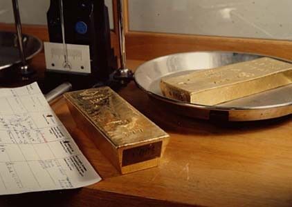 Bei ihrem Gold achtet die Bundesbank sehr auf Sicherheit, ... (Bild: Deutsche Bundesbank)