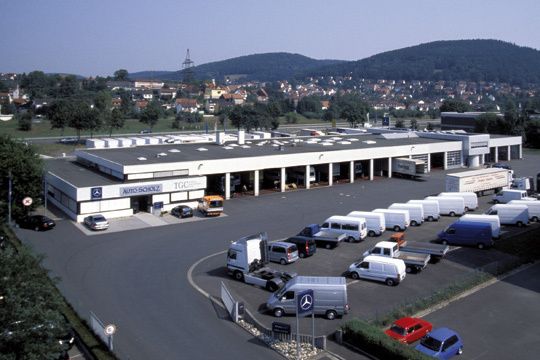 Nutzfahrzeug-Kompetenzcenter Auto-Scholz in Kulmbach (Archiv: Vogel Business Media)