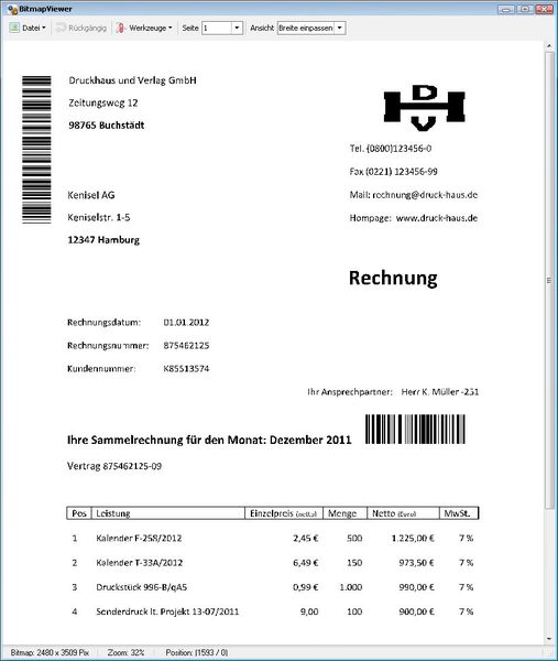 Integrierter Viewer (Bild: Norpa GmbH)